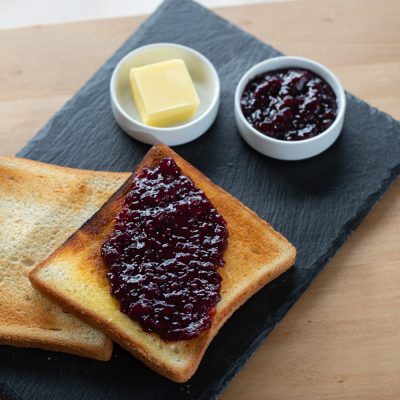 Tostada Mermelada Frambuesa