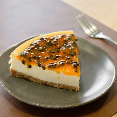 Cheesecake Maracuyá sin azúcar