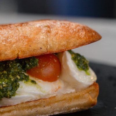 Sándwich Caprese