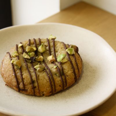 Galletón de pistacho