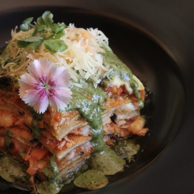 Lasaña de berenjenas